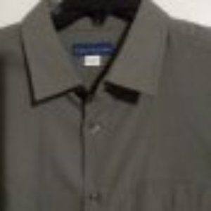 Simply Styled S/S Button Down Shirt - Granite Gray